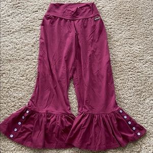 Matilda Jane Vineyards Ruffle Pants Size S
